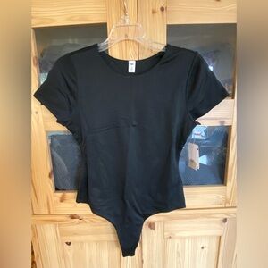 BP Black Ribbed Bodysuit
